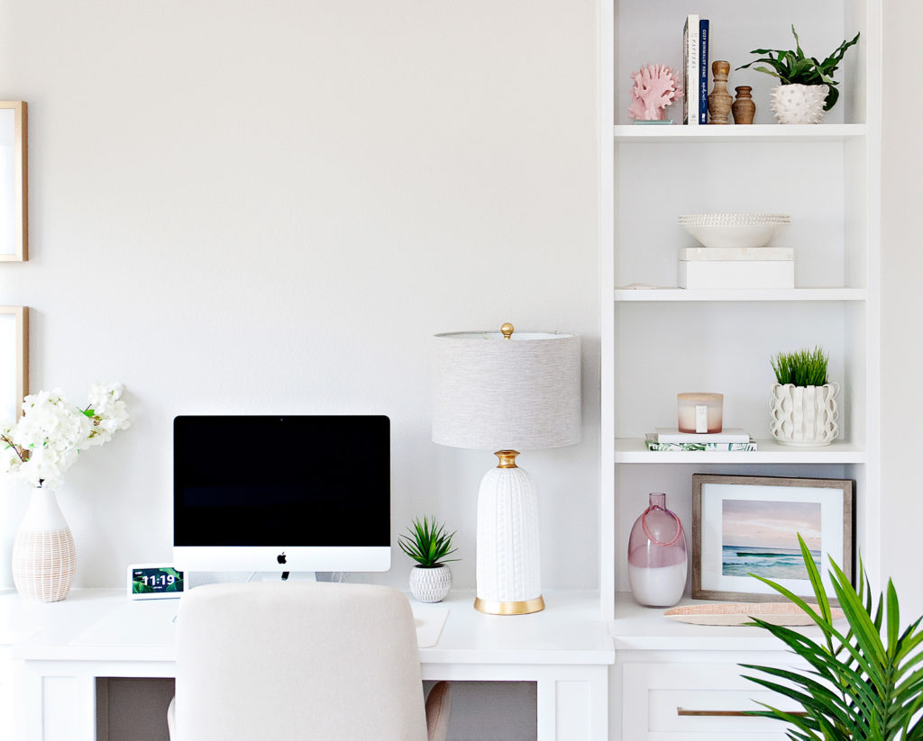Bright White Home Office Design - Showit Branding & Website Design