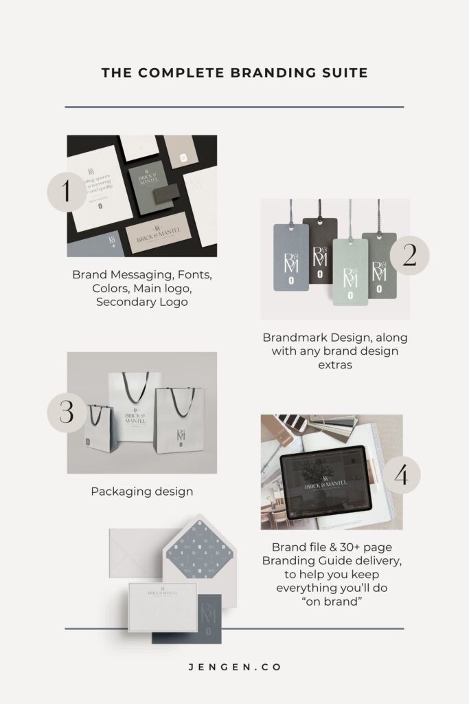 Interior Designer Brand & Website Design | Jen Gen Creative