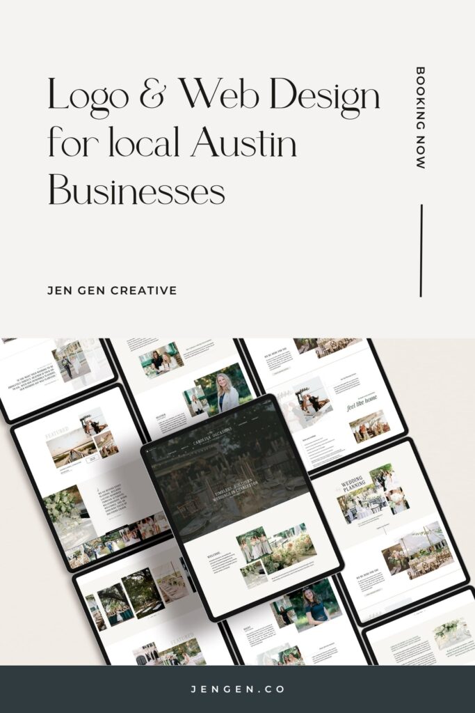 Logo & web design for local Austin businesses