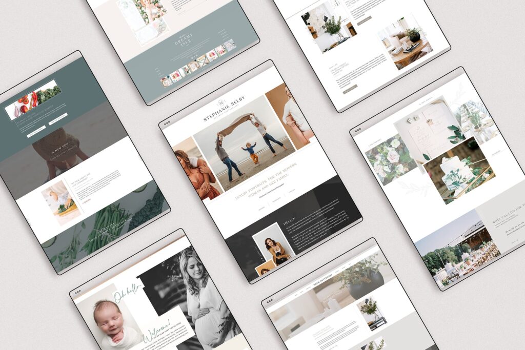 Showit Small Business Website Design Templates | Jen Gen Creative