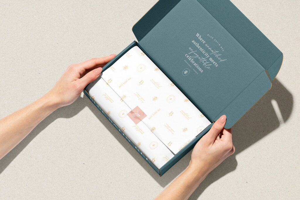 Packing design for full brand suite by Jen Gen Creative