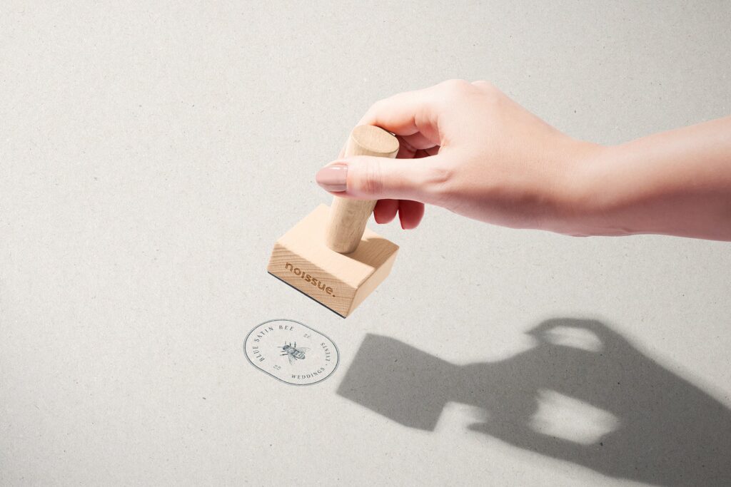 Brand stamp design by Jen Gen Creative