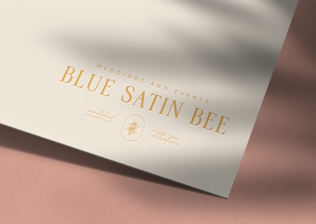 Logo mockup for brand packaging example by Jen Gen Creative