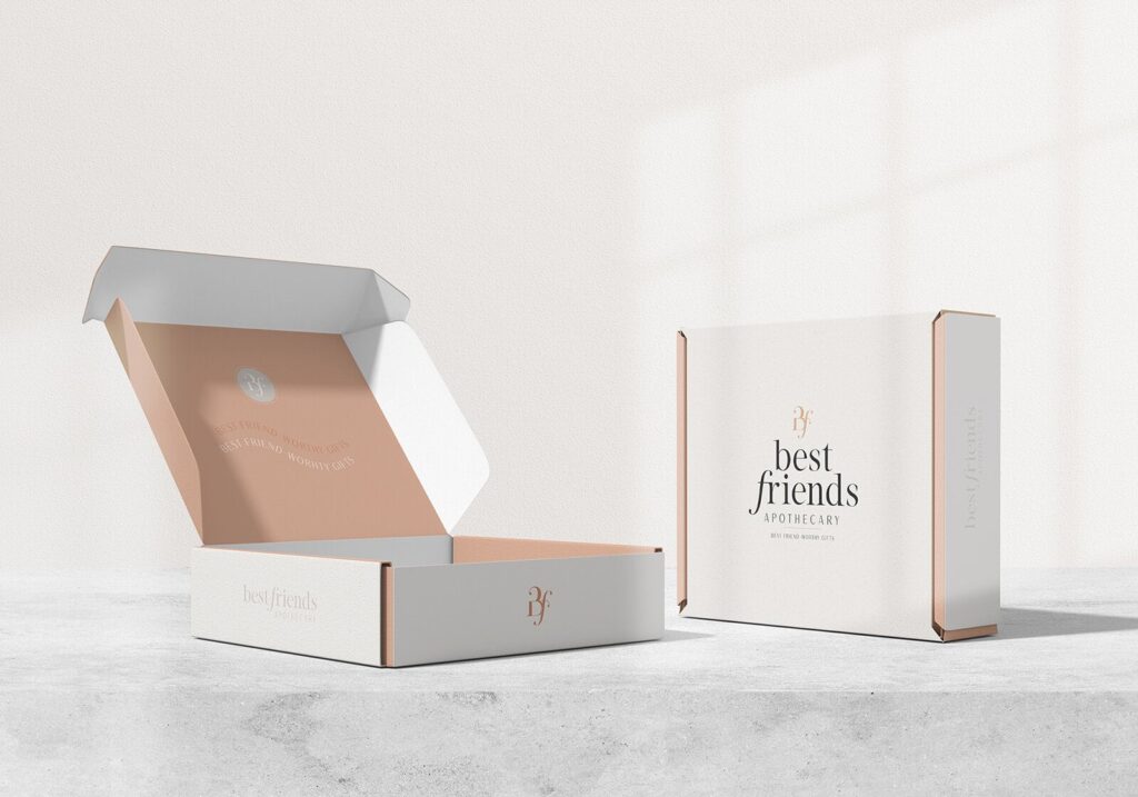 Packaging design for a color branding suite by Jen Gen Creative