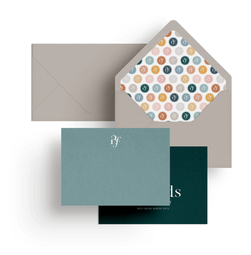 Stationery design for a colorful brand project - Jen Gen Creative